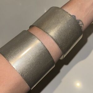 Maison Martin Margiela 2012 Sterling Silver Arm Cuffs